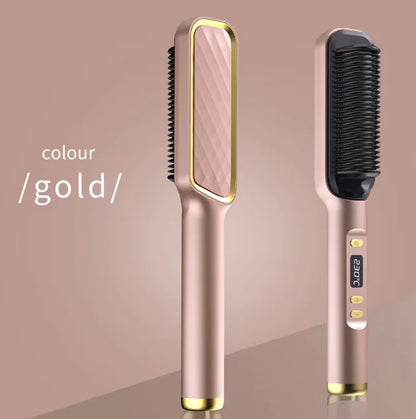 Multifunction Electric Hair Straightening Comb Brush