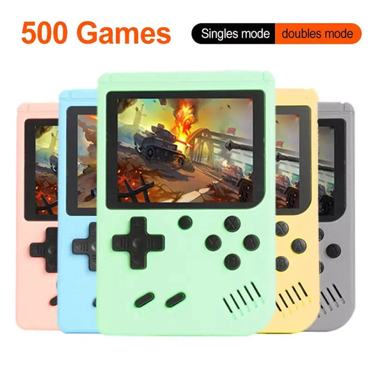 500 In 1 Retro HANDHELD Video Game Console - PLAY IN HAND OR CONNECT TO TV -BEST GIFT