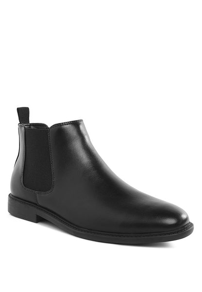 MEN"S DRESS BOOTS! Fraser Men's Faux Leather Boots