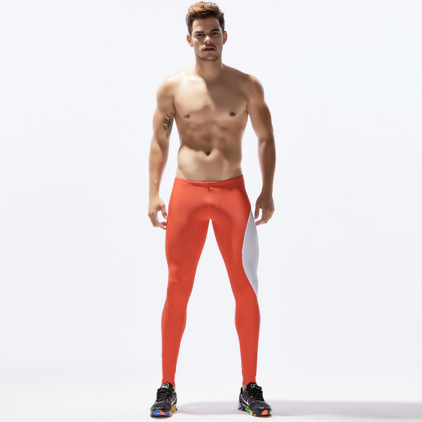 Men's Sports Tight Stretch Workout Pants Track And Field Training Pant