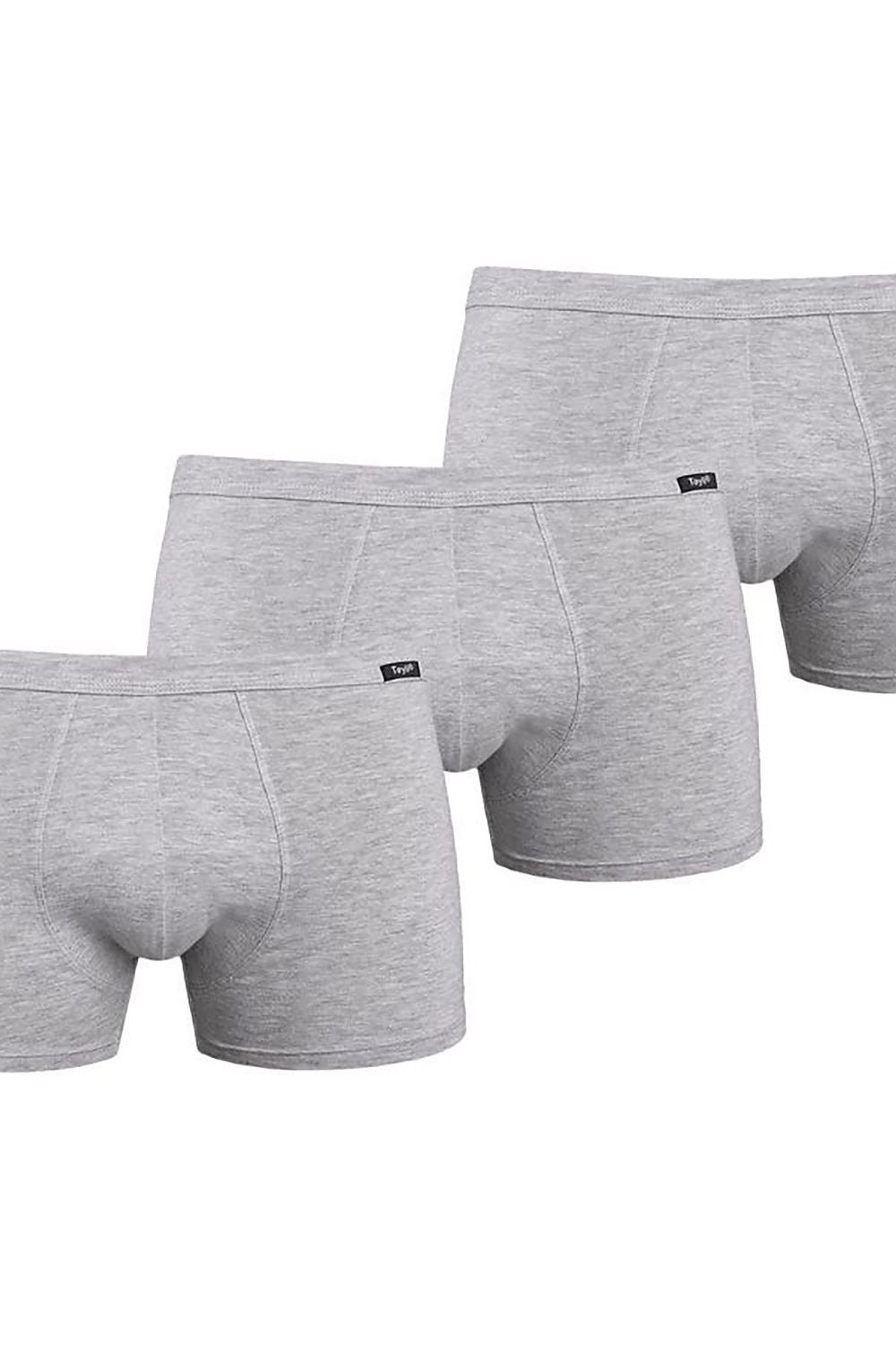 SET OF HIGH QUALIFY COTTON BOXER BRIEFS 3 PACK