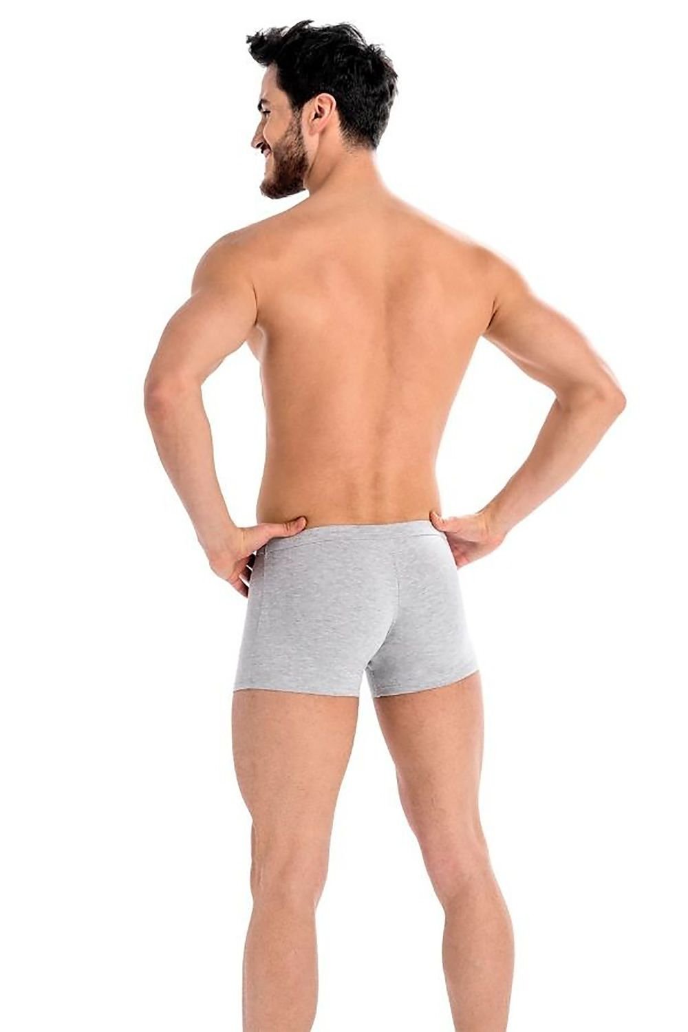 SET OF HIGH QUALIFY COTTON BOXER BRIEFS 3 PACK