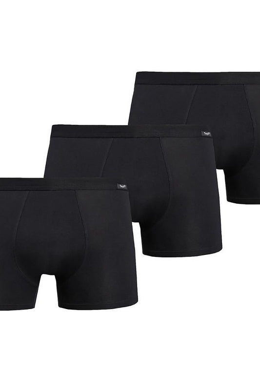 SET OF HIGH QUALIFY COTTON BOXER BRIEFS 3 PACK