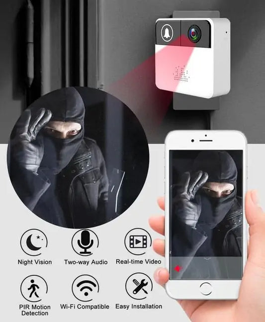 VIDEO DOORBELL - Anti Theft Real Time Digital Doorbell