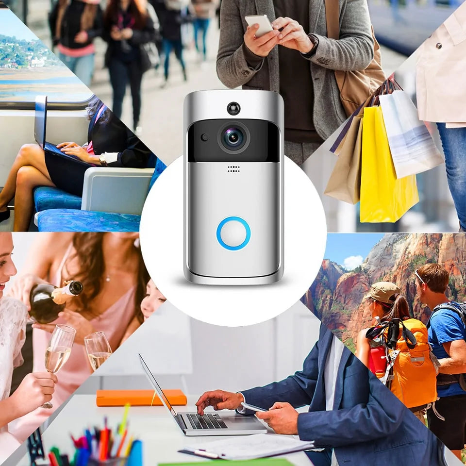 VIDEO DOORBELL - Wifi Doorbell Camera -SECURITY CAMERA DOORBELL