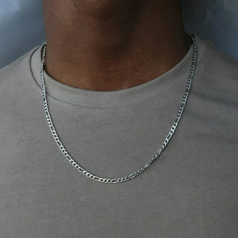 Stylish Figaro Chain Necklace