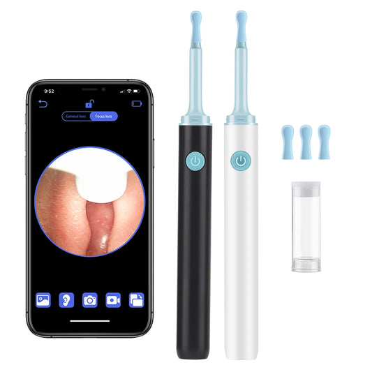 Ear Cleaning Tool -Wireless Visual Silicone Ear Cleaning Tool