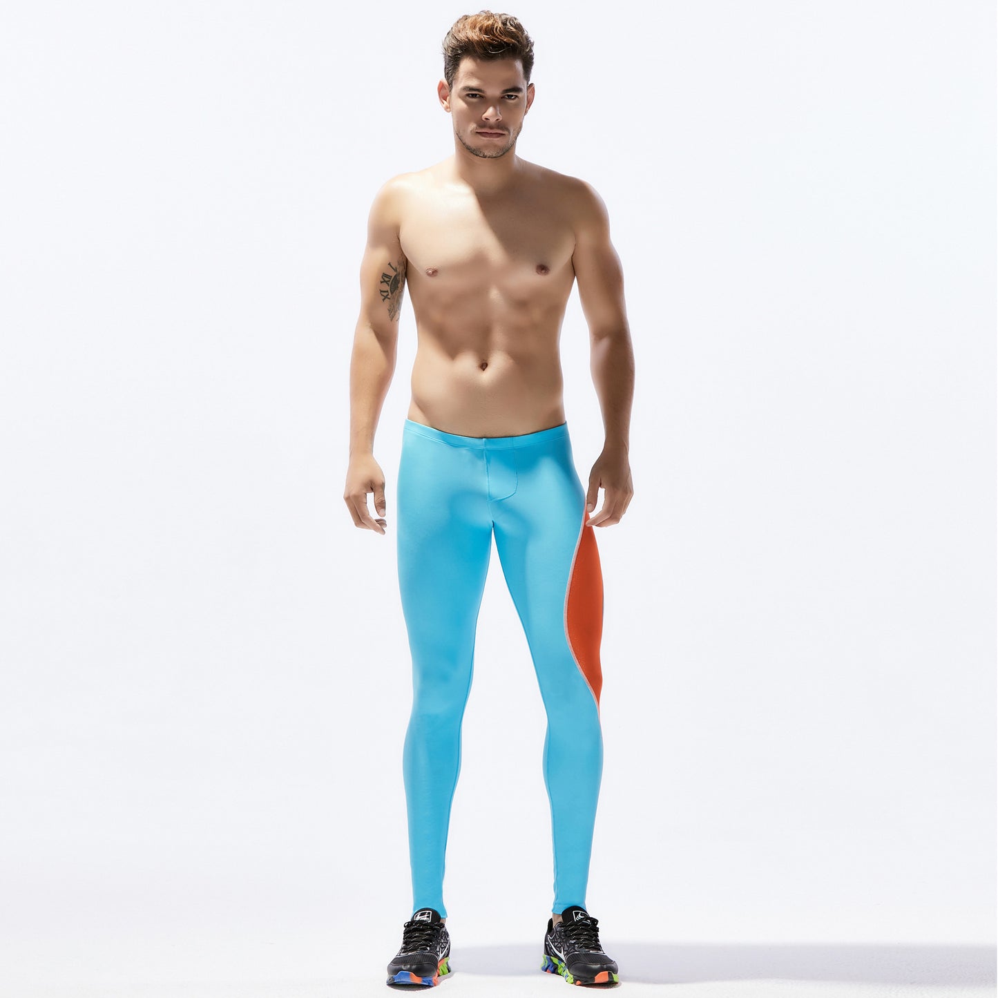 Men's Sports Tight Stretch Workout Pants Track And Field Training Pant