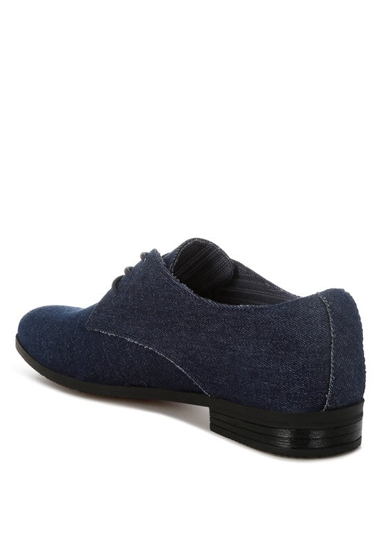 Men's Zapier Men's Denim Oxford Shoes