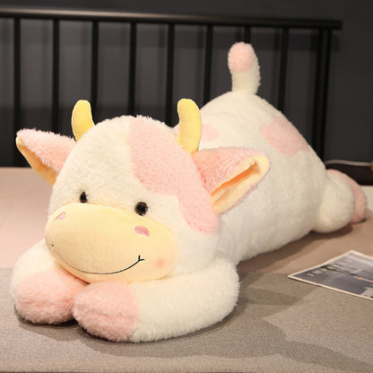 Cute Lying Cow Pillow Plush - Body Pillow