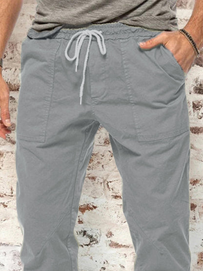 Men's casual pants trendy loose trousers