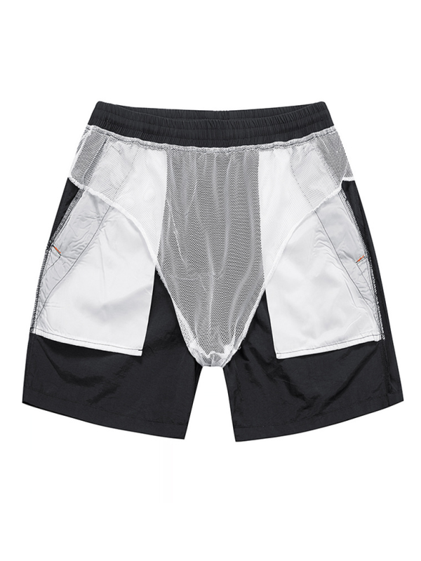 Quick-drying shorts men's casual quarter pants beach shorts