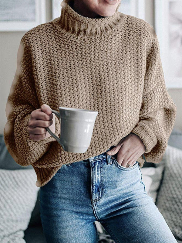 Cozy Cotton Knit Autumn-Winter Women's Sweater