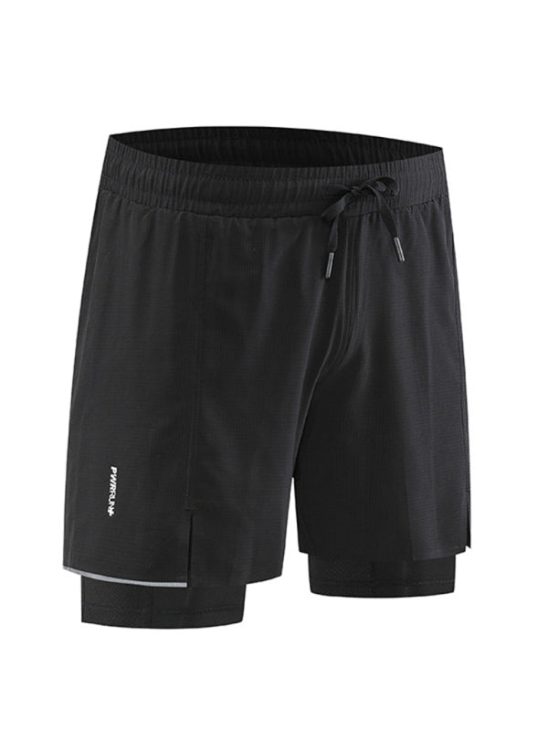 Men's breathable loose fit quick-drying training shorts