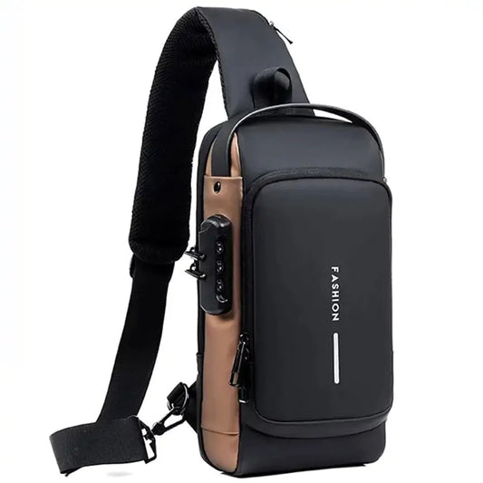 USB Shoulder Bag -Anti Theft Bag- BackPack Bag