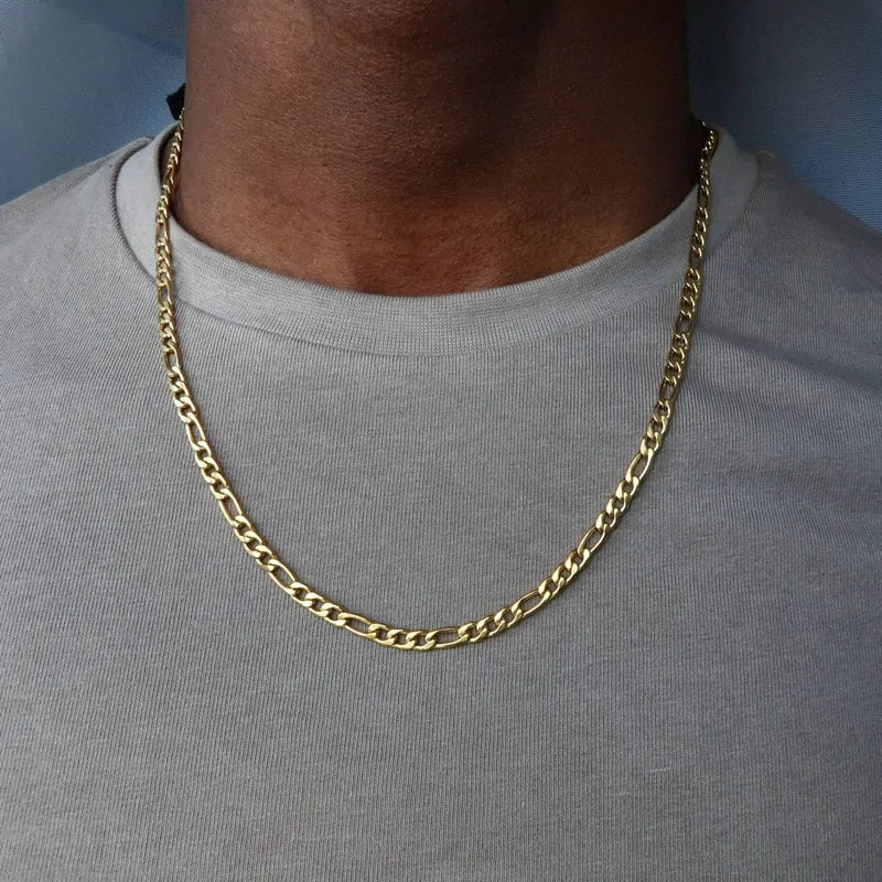 Stylish Figaro Chain Necklace