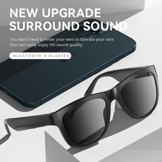 Bluetooth Sunglasses-Hands Free Phone Calls & Headphone- Smart Sunglasses