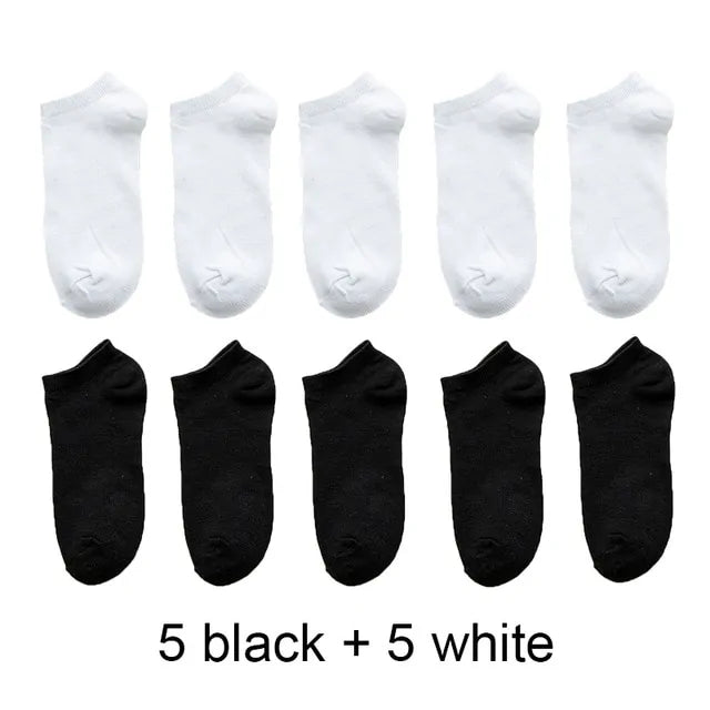 Breathable Sports Socks 10 PACK