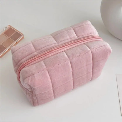 Fur Makeup Bag - Cosmetic Bag