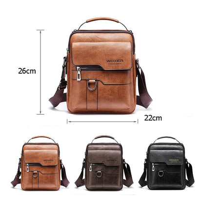 Men Crossbody Bag - Leather Bag