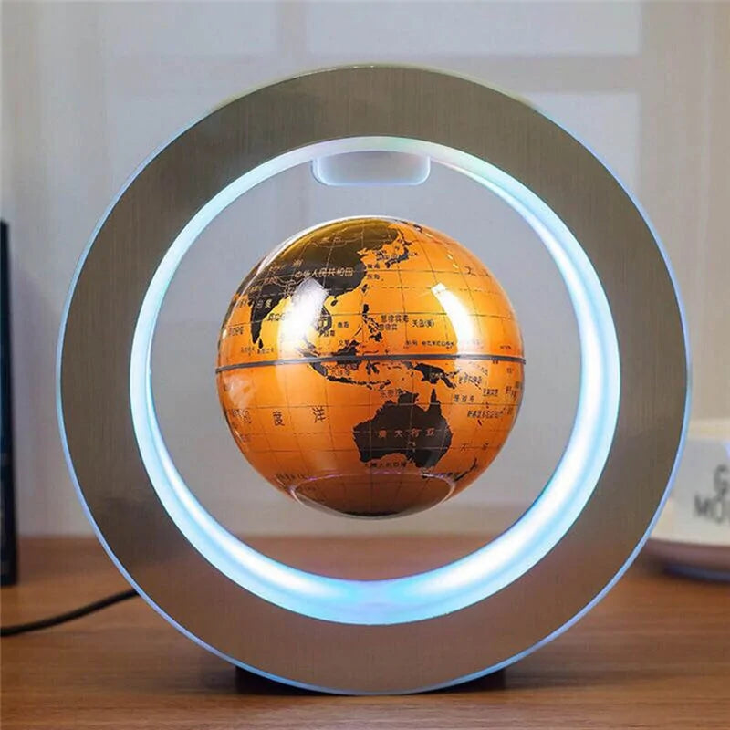 Magnetic Levitation Floating Globe Led Night Light-Levitron LED Floating Globe Light