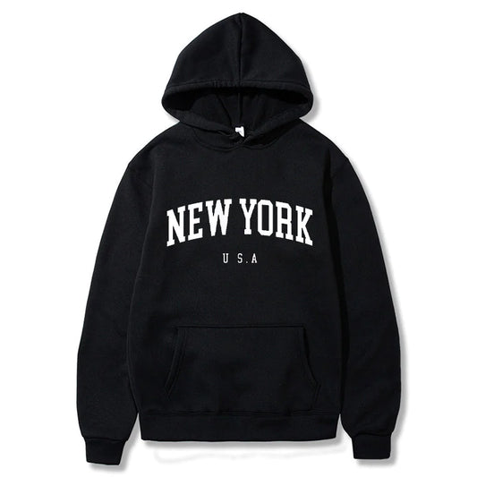 New York Velvet Hoodie - New York Hoodie