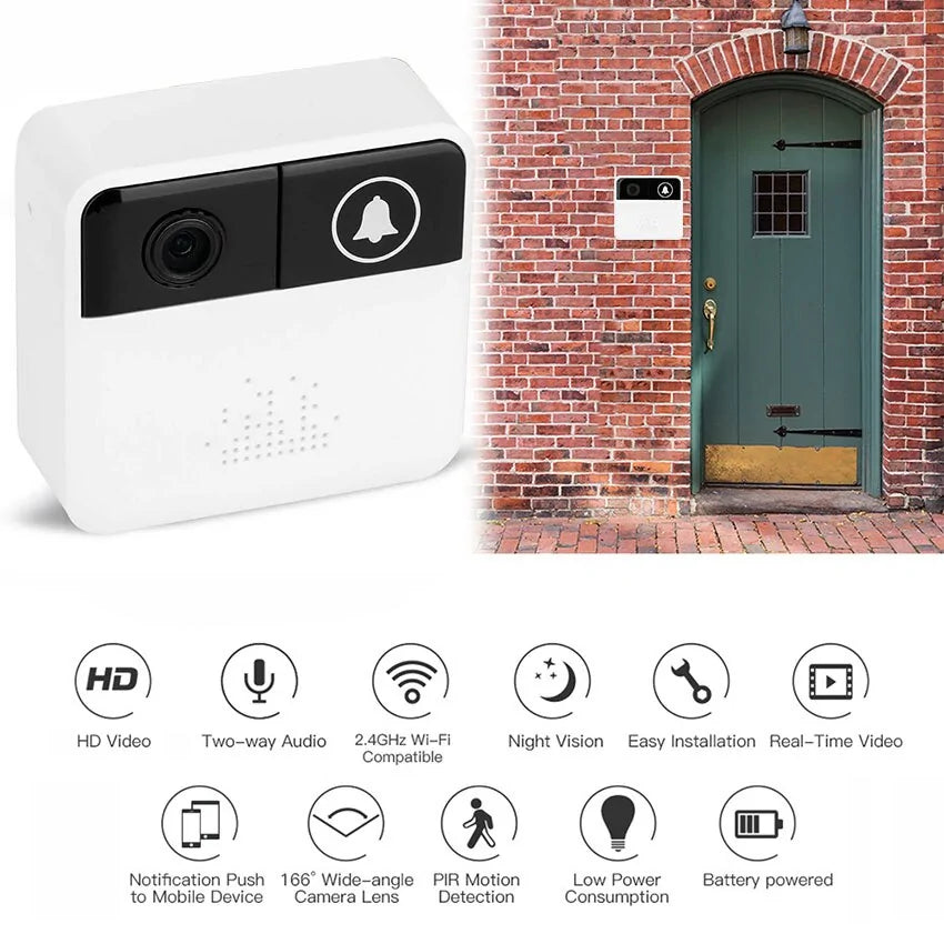 VIDEO DOORBELL - Anti Theft Real Time Digital Doorbell