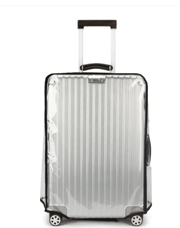 Travel Bag - Luggage -  Transparent PVC Trolley Case