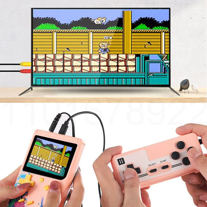 VIDEO GAMES - 500 IN 1 Retro HANDHELD - Video Game Console -PLAY IN HAND OR CONNECT TO TV AND PLAY