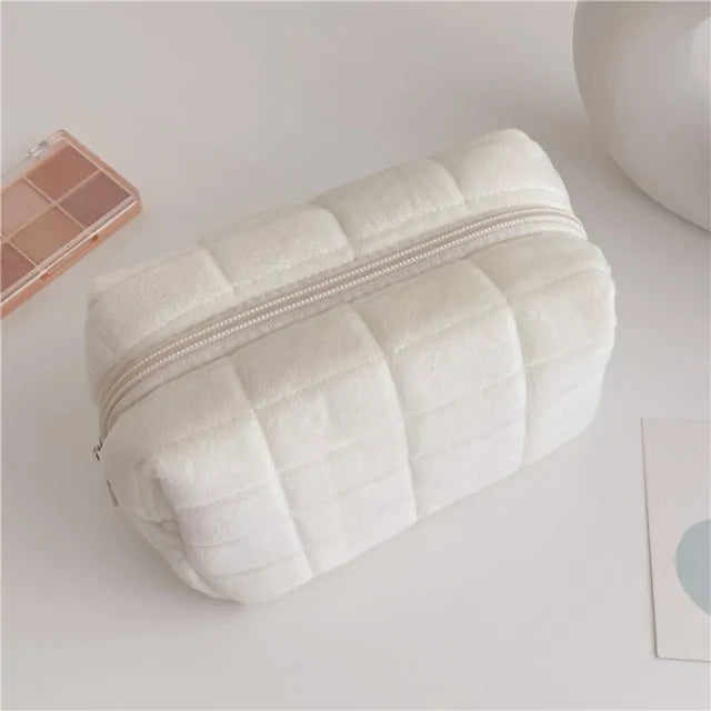 Fur Makeup Bag - Cosmetic Bag