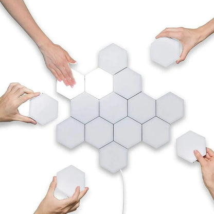 Hexagon Touch Sensor LED Night Lights