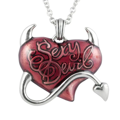 Sexy Devil Heart Necklace