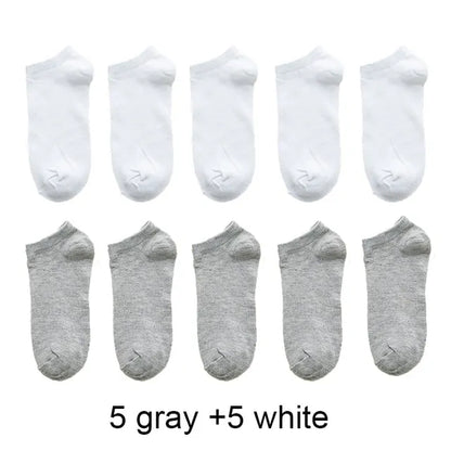 Breathable Sports Socks 10 PACK