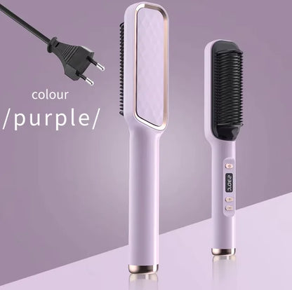 Multifunction Electric Hair Straightening Comb Brush