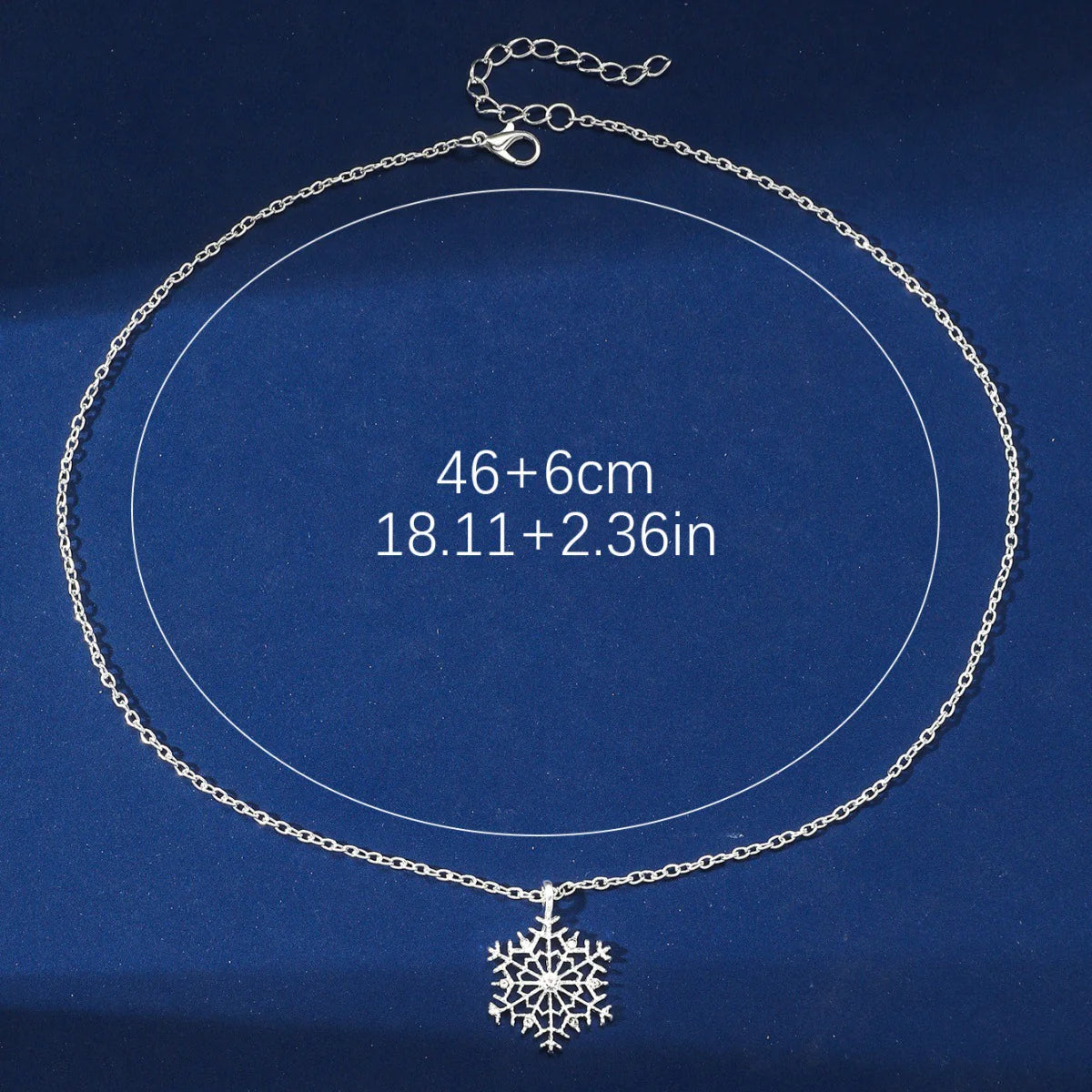 Crystal Snowflake Necklace